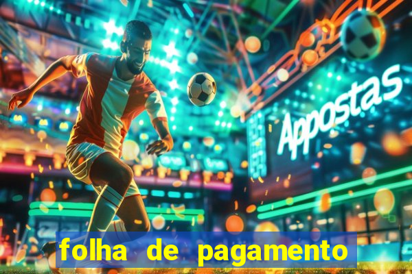 folha de pagamento para preencher word